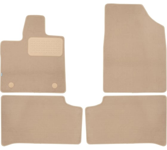 Коврики в салон Klever Premium GEELY Atlas Pro (FX11) 2023-, 4шт (текстиль) / Джили KLEVER0507503222110kh 1