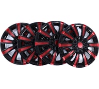 Колпак колеса REDMARK R14 Торнадо микс красный к-т 4 шт в коробке RM11466