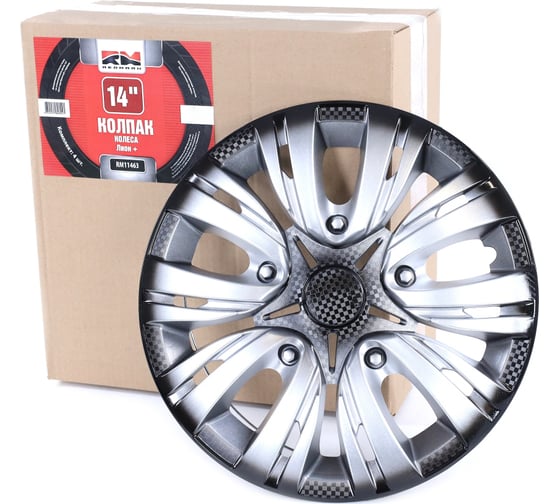 Колпак колеса REDMARK R14 Лион+ к-т 4 шт (в коробке) RM11463