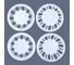 Колпак колеса REDMARK R16 Г-3302 Х5 белый к-т 4 шт в коробке RM11644 4