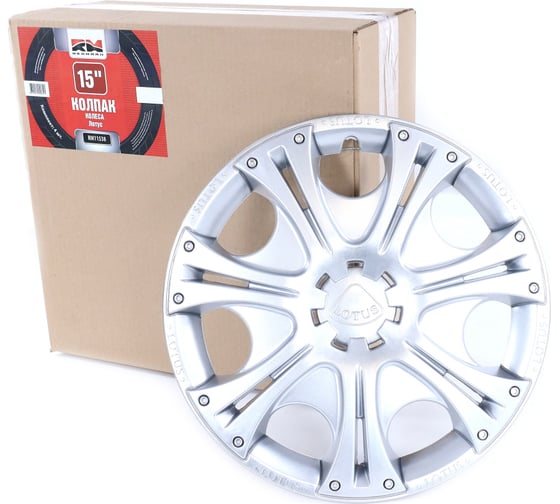 Колпак колеса REDMARK R15 Лотус к-т 4 шт (в коробке) RM11538