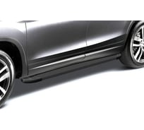Комплект алюминиевых порогов Arbori Optima Black длина 1800 мм, без крепежа ALOBDL1800