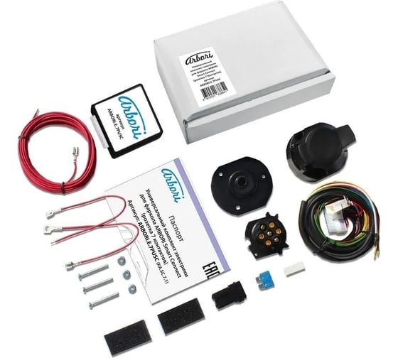 Универсальный комплект электрооборудования для ТСУ Arbori Smart Connect (7 PIN) с блоком E.7PUSC ARBORI.E.7PUSC