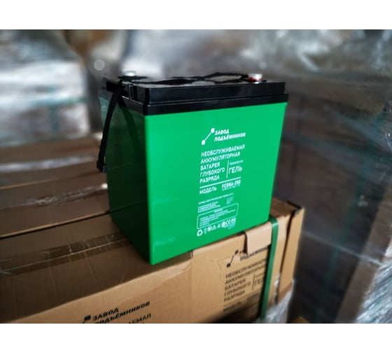 Тяговый гелевый аккумулятор Завод подъемников fcdg6-250af 6v 250ah 00-0000012
