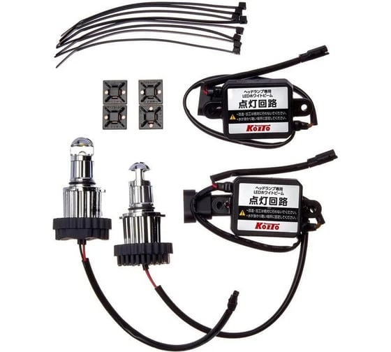 Светодиодная лампа KOITO 12 V, LED HB3 14W комплект 2 шт арт. P213KWT 128677