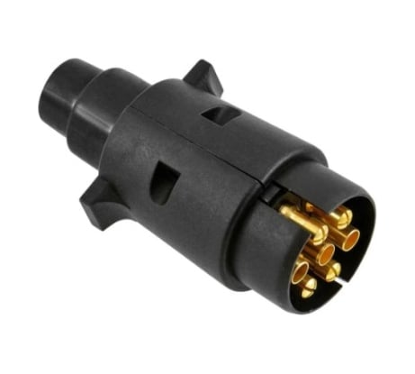 Вилка прицепа Artway 7PIN, пластиковая KTC004F