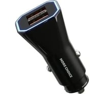 Автомобильное зарядное устройство More Choice 2USB AC24QC Black