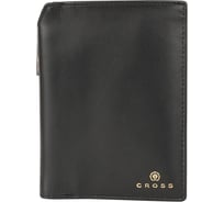 Бумажник для документов с ручкой Cross Concordia, кожа наппа, черный, 14x11x1 см ACC1494_2-1