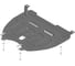 Защита стальная MOTODOR 2 мм Д, КПП Honda ZR-V, V=1,5, 2WD, с 2022 г. 70806 1