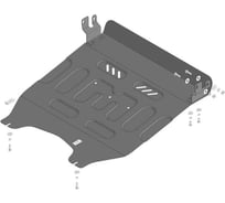 Защита стальная MOTODOR 2 мм Р, Д, Sollers Atlant. 78701