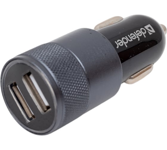 Автомобильное ЗУ DEFENDER UCA-21 2USB, 5V/2.1A 83821