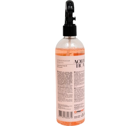 Ароматизатор воздуха Прохим Aquatica Sweet peach/Душистый персик (триггер) 350 мл Clean&Green CG8267