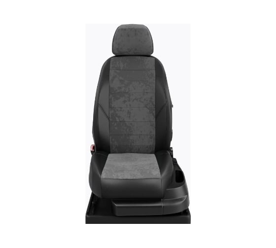 Авточехлы AVTOLIDER1 для Renault Sandero Stepway 2 с 2014-н.в. хэтчбек Задние спинка и сиденье единые. БЕЗ AIR-Bag передние сиденья RN22-0507-EC13