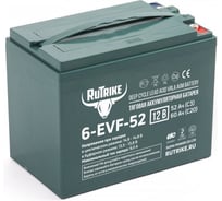 Тяговый аккумулятор Rutrike 6-EVF-52 12V52A/H C5 022598