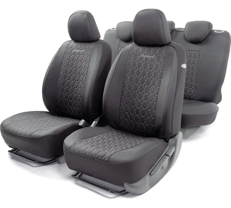 Авточехлы AUTOPROFI VERONA VER-1505 BK/GY