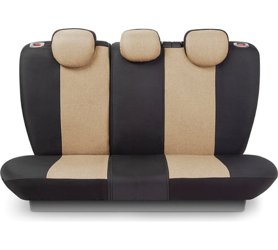 Авточехлы AUTOPROFI LINEN LIN-1505 BK/BE