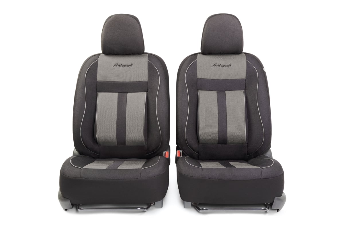 Авточехлы AUTOPROFI CUSHION COMFORT CUS-1505 BK/GY