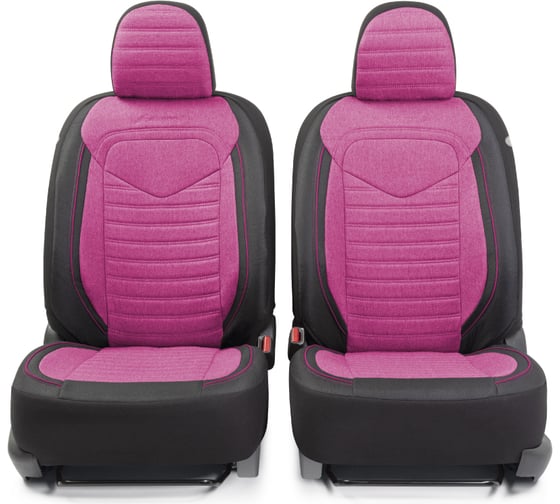 Авточехлы AUTOPROFI LINEN LIN-1505 BK/FLAMINGO