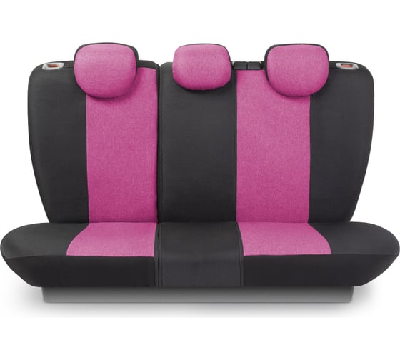 Авточехлы AUTOPROFI LINEN LIN-1505 BK/FLAMINGO