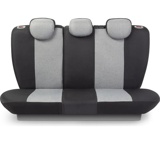 Авточехлы AUTOPROFI LINEN LIN-1505 BK/L.GY