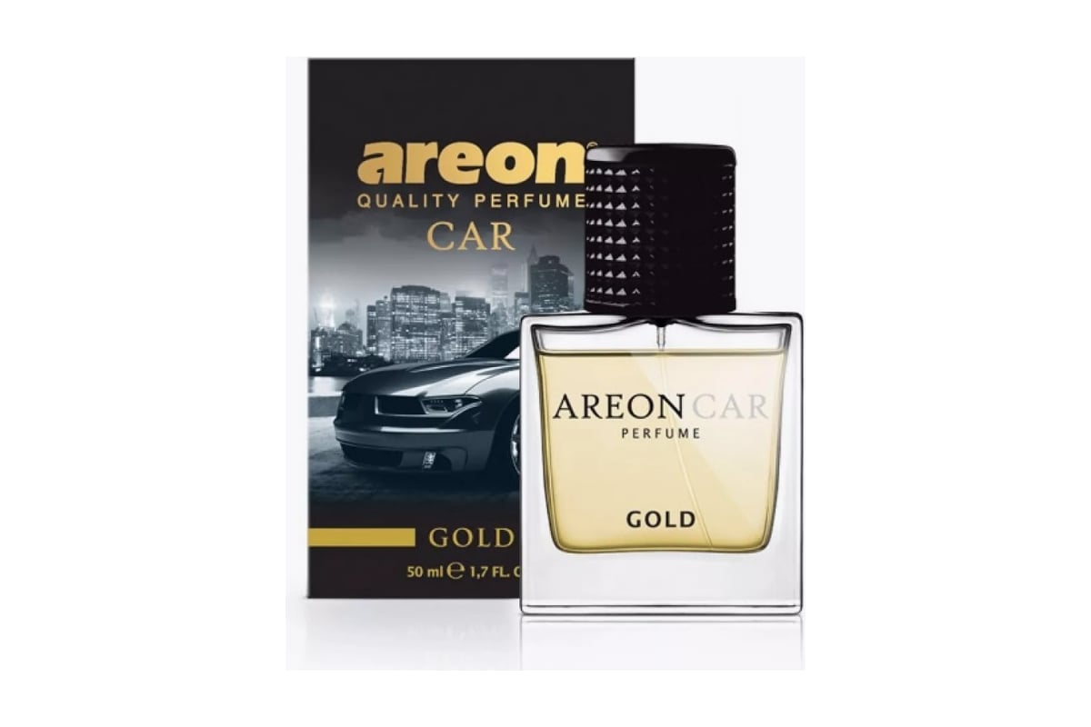 Ароматизатор Areon PERFUME 50 мл, GLASS Gold MCP04