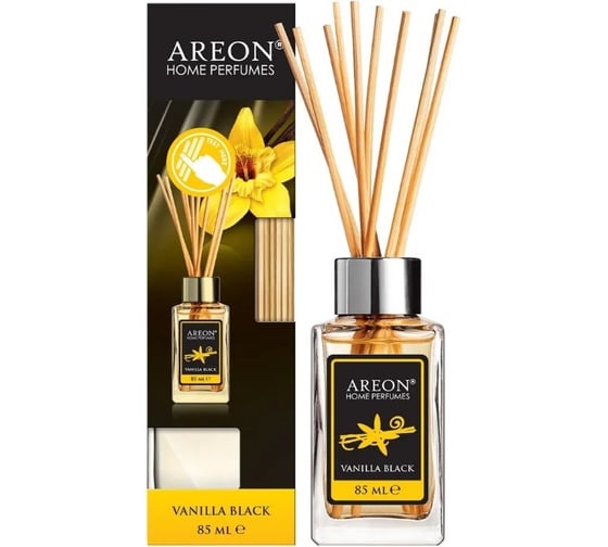 Ароматизатор Areon HOME PERFUME STICKS LUX-STANDART 85 мл, Vanilla Black PS10