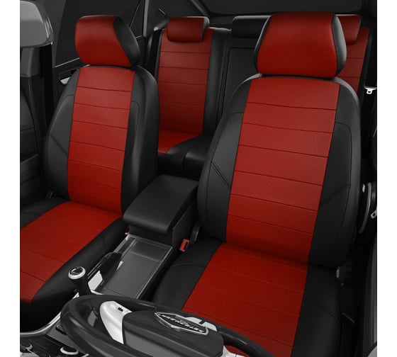 Авточехлы AVTOLIDER1 для Nissan Almera Classic с 2006-2012г. седан Classic, без заднего подлокотника, 5-подголовников NI19-0406-EC06