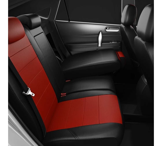 Авточехлы AVTOLIDER1 для Nissan Almera Classic с 2006-2012г. седан Classic, без заднего подлокотника, 5-подголовников NI19-0406-EC06