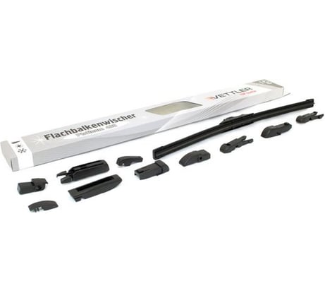 Бескаркасная щетка стеклоочистителя VETTLER PLATINUM 430 мм 17 VEPLATINUM430