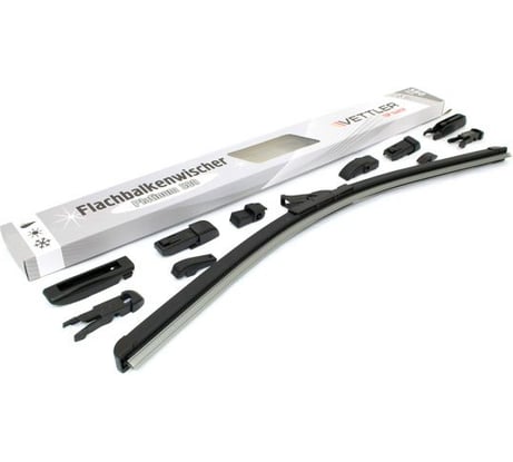 Бескаркасная щетка стеклоочистителя VETTLER PLATINUM 580 мм 23 VEPLATINUM580