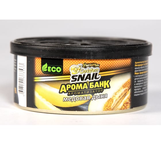 Освежитель Golden Snail АРОМА БАНК ЭКО Медовая Дыня GS6503