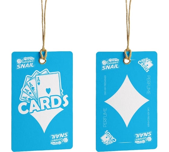 Подвесной ароматизатор Golden Snail Cards Джезерит GS6926