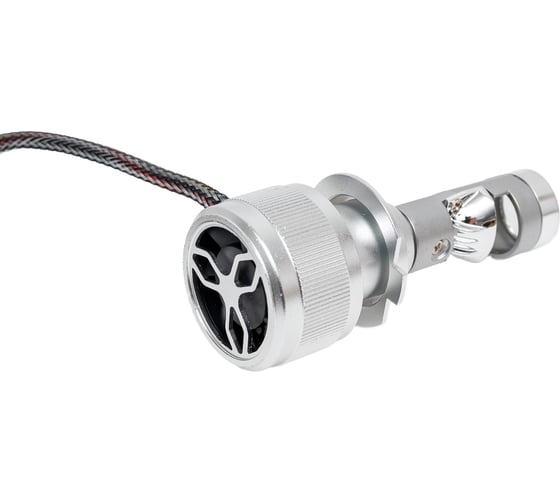 Комплект светодиодных линз Clearlight Н7 MINI PRO 50 радиатор 6000K, 2 шт KBM CL H7 mini pro 6K-2