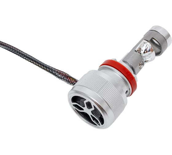Комплект светодиодных линз Clearlight Н11 MINI PRO 50 радиатор 4300K, 2 шт KBM CL H11 mini pro 4K-2