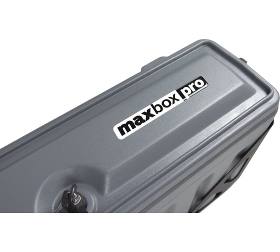 Поворотный ящик в пикап MaxBox PRO на правый борт, бокс для пикапа в кузов MBP-PTB-R