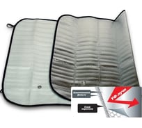 Шторка солнцезащитная AVS на лобовое стекло SH-105F-S 130x60 см. 43094
