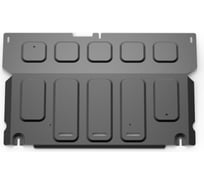 Защита картера + комплект крепежа АвтоБроня Сталь, Москвич 6, V-1,5, передний, 2023- 111.09215.1