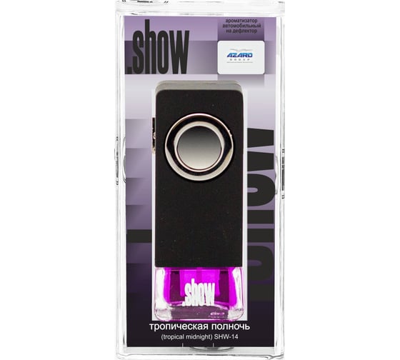 Ароматизатор на печку AZARD Show тропическая полночь SHW-14 1