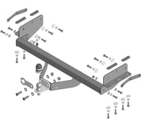 Фаркоп MOTODOR Dongfeng DF6 оцинкованный шар 98602-FE