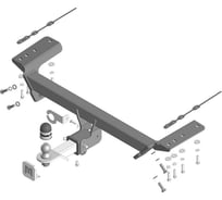 Фаркоп MOTODOR Exeed RX 2023 - н.в. оцинкованный, шар 99016-E