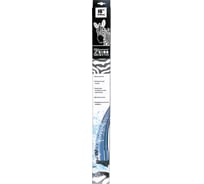 Бескаркасная щетка стеклоочистителя AZARD Zebra 16" 410 мм 4 переходника SCHET166
