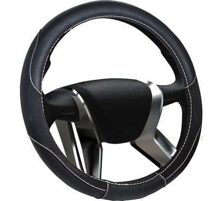 Оплетка руля AZARD Senator Michigan M замша черная OPLS0301