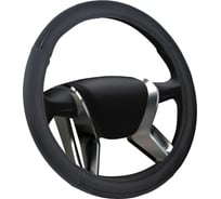 Оплетка руля AZARD Bold Vinyl M винил черный кант черная OPLA0113