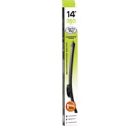 Бескаркасная щетка стеклоочистителя AZARD Lucky Way 14" 360 мм 4 переходника SCHET154
