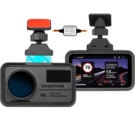 Видеорегистратор TDR-725 Real 4k MAX TrendVision TV725R4KM