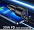 Автомобильное зарядное устройство UGREEN CD293 2*USB-C PD+USB-A 130W Fast Car Charger, черный 90413_ 3