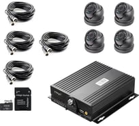 Система видеонаблюдения для грузового транспорта или спецтехники INTEGO установка камер на водителя, на дорогу и в кузов 2 камеры Cargo 4 Intego Cargo 4