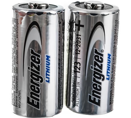 Комплект батарей АвтоФон CR 123A 2 шт. 2307