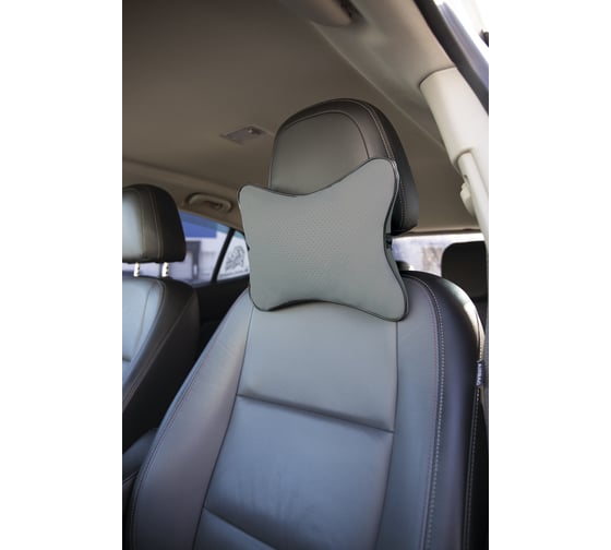 Автомобильная подушка на подголовник KRAFT серая, 280х210 см KT 835603