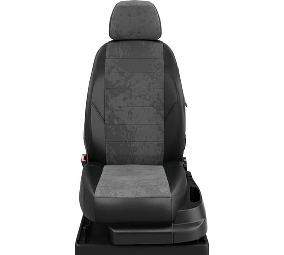 Авточехлы AVTOLIDER1 для Skoda Fabia 1 с 2001-2007г. седан, хэтчбек, универсал Задние спинка и сиденье единые SK23-0101-EC13 1